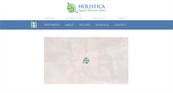 Desktop Screenshot of holisticafacials.com